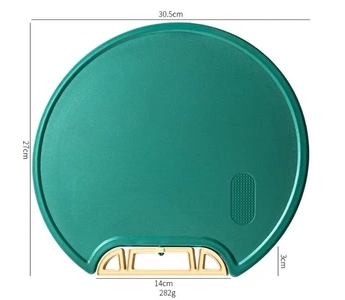 Tábua De Corte Antibacteriana À Prova De Mofo 30cm Com Suporte Em Pé Para Cozinha