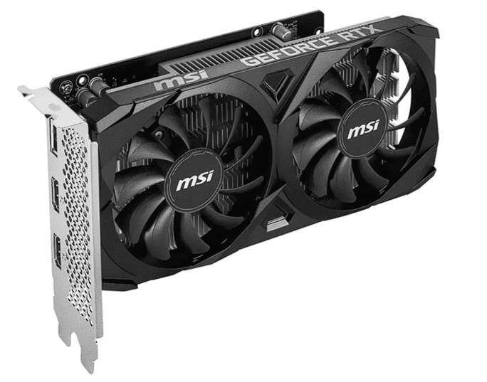 Placa de Vídeo MSI RTX 3050 Ventus 2X OC, 6GB RAM, GDDR6, 96 Bits - 912-V812-016