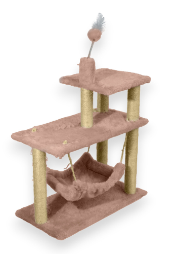 Casa Arranhador Para Gatos 3 Andares