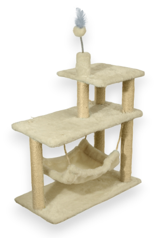 Casa Arranhador Para Gatos 3 Andares