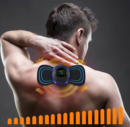 Massageador Elétrico por Impulso Elétrico Cervical, Lombar e Corpo