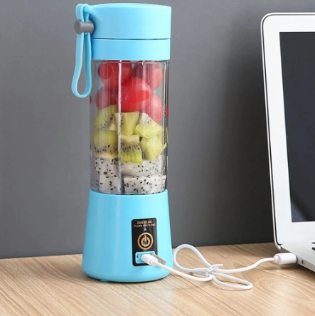Mini Liquidificador Portátil Shake Take Juice Cup 6 Lâminas Recarregável