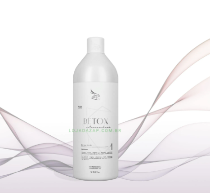 KIT ME LEVA BLACK 1L + SHAMPOO DETOX 1L - ZAP COSMÉTICOS