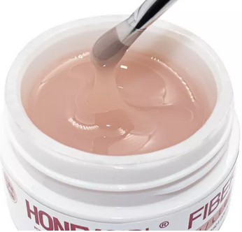 Gel Para Unhas Honey Girl Gel Profissional Uv 30ml Fibra Cor Nude