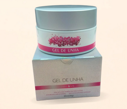 Gel Fiber Led Uv Unhas Fibra Acrigel 30ml