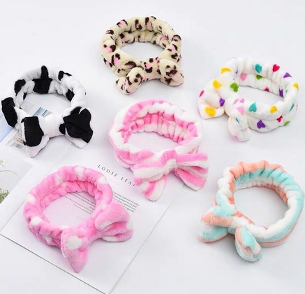 Faixa De Cabelo Para Maquiagem e Limpeza Facial Com Varias Modelos e Cores