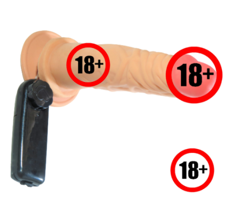 Pênis Prótese Peniana C/ventosa/vibrador/silicone19cm