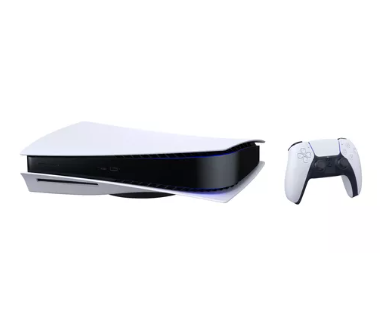 Console Playstation 5 Edição Digital Preto E Branco Sony Cor Branco/Preto