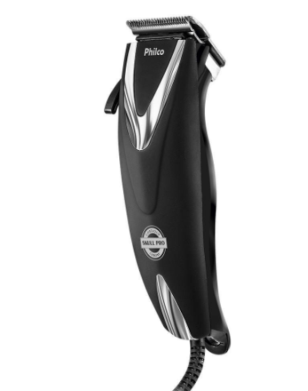 Máquina de Cortar Cabelo Philco PCR12CR Preto 127V