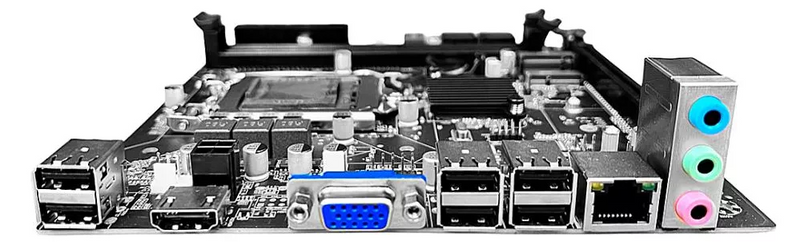 Placa Mãe H61 DDR3 Hdmi LGA 1155 Processador Core I3, I5, I7