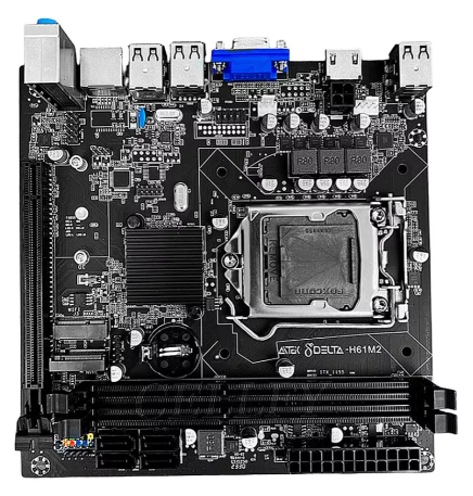 Placa Mãe H61 DDR3 Hdmi LGA 1155 Processador Core I3, I5, I7