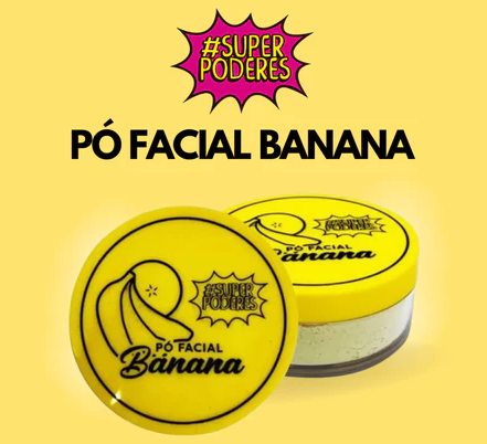 Super Poderes Pó Facial Banana 15g