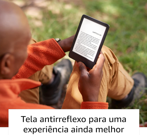 Kindle 11ª Geração (modelo 2022) – Mais leve, com resolução de 300 ppi e o dobro de armazenamento - Cor Preta