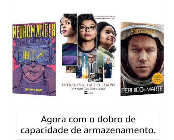 Kindle 11ª Geração (modelo 2022) – Mais leve, com resolução de 300 ppi e o dobro de armazenamento - Cor Preta