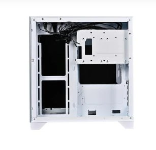 Gabinete Gamer Rise Mode Galaxy Glass M Mini, M-ATX, Lateral e Frontal em Vidro Temperado, Branco - RM-GA-GGMN-FW