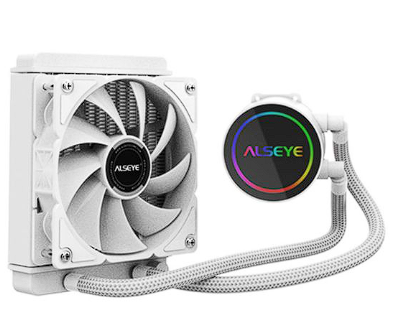 Water Cooler Alseye Y120, Rainbow, 120mm, Branco, Y120-W-RAINBOW