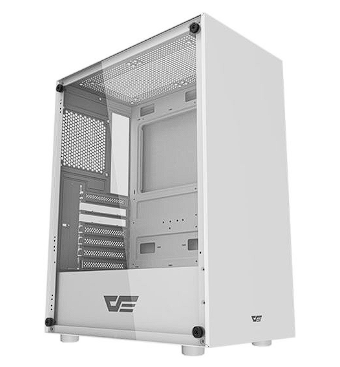 Gabinete Gamer Aigo DarkFlash DK100, Mid-Tower, Lateral de Vidro, Branco, DK100-WH