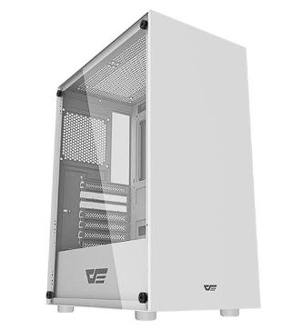 Gabinete Gamer Aigo DarkFlash DK100, Mid-Tower, Lateral de Vidro, Branco, DK100-WH