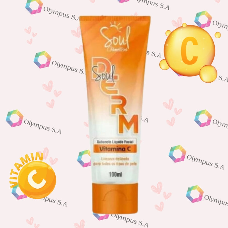 Sabonete Líquido Facial Vitamina C Soul Cosméticos